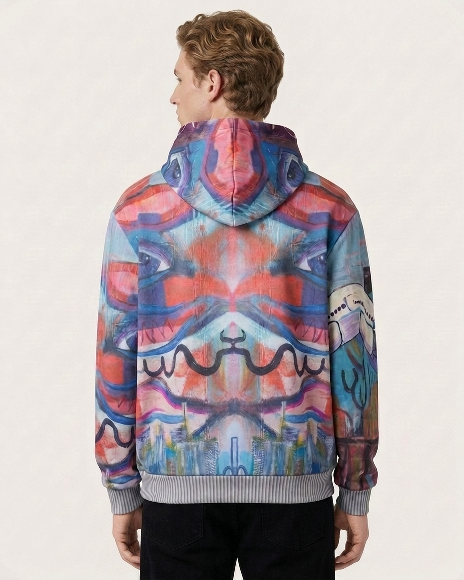 Brotherly Global Zip Hoodie