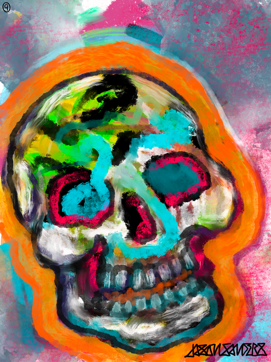 NFT: DrainedEye Skull #9 - ‘THIS LEADS TO SOMETHING ELSE’