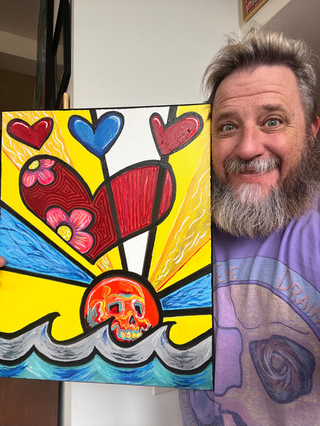 ‘Endless Summer’ 16x20” Acrylic Painting