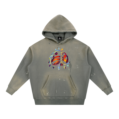 Perihelion Crest Vintage Hoodie