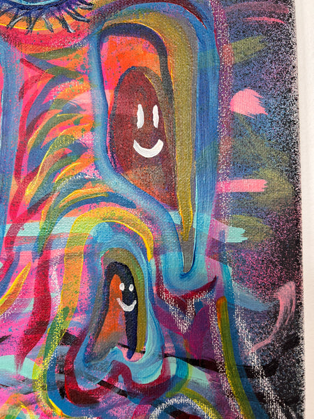 ‘Voyage’ 16x20 Skull Painting