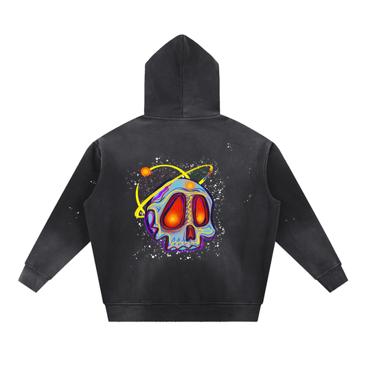 Perihelion Crest Vintage Hoodie