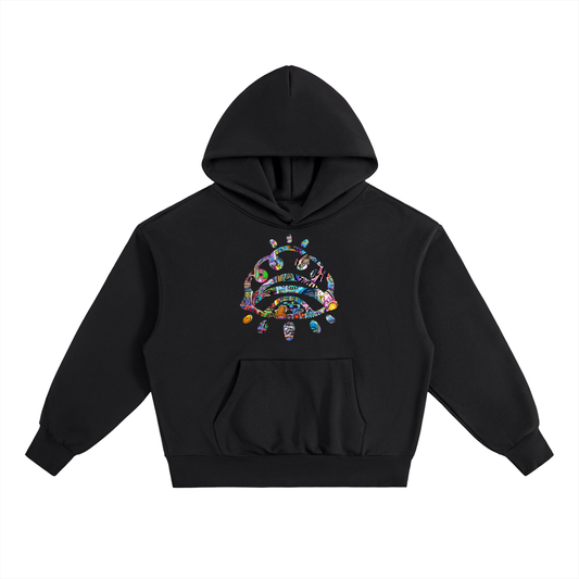 Skull Gravity Crest Hoodie