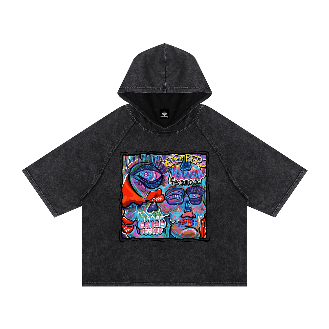 Remember Crest Hooded Tee