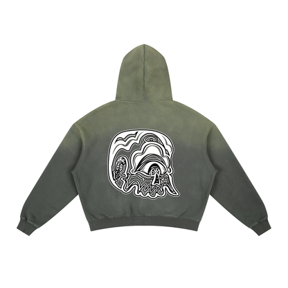 Mono Logo Dark Hoodie