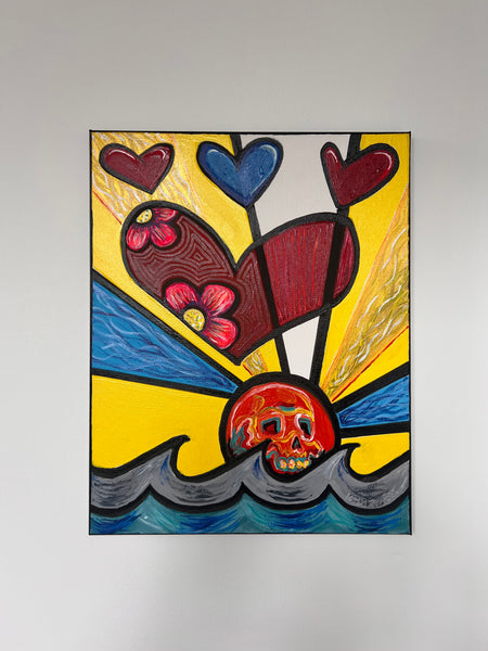 ‘Endless Summer’ 16x20” Acrylic Painting