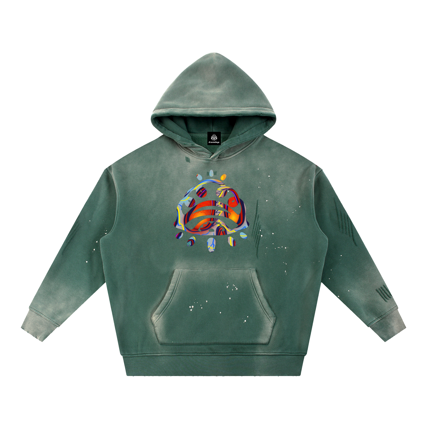 Perihelion Crest Vintage Hoodie