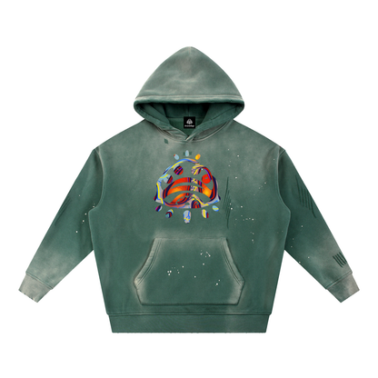 Perihelion Crest Vintage Hoodie