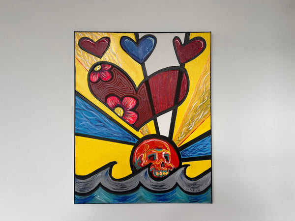 ‘Endless Summer’ 16x20” Acrylic Painting