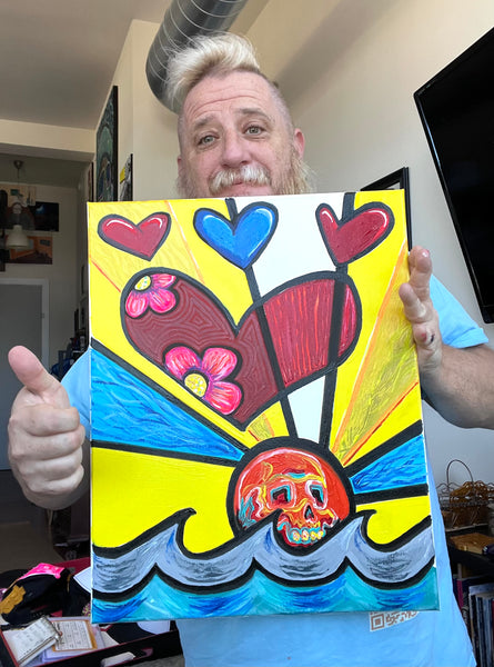 ‘Endless Summer’ 16x20” Acrylic Painting