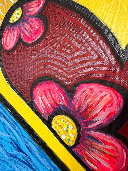 ‘Endless Summer’ 16x20” Acrylic Painting