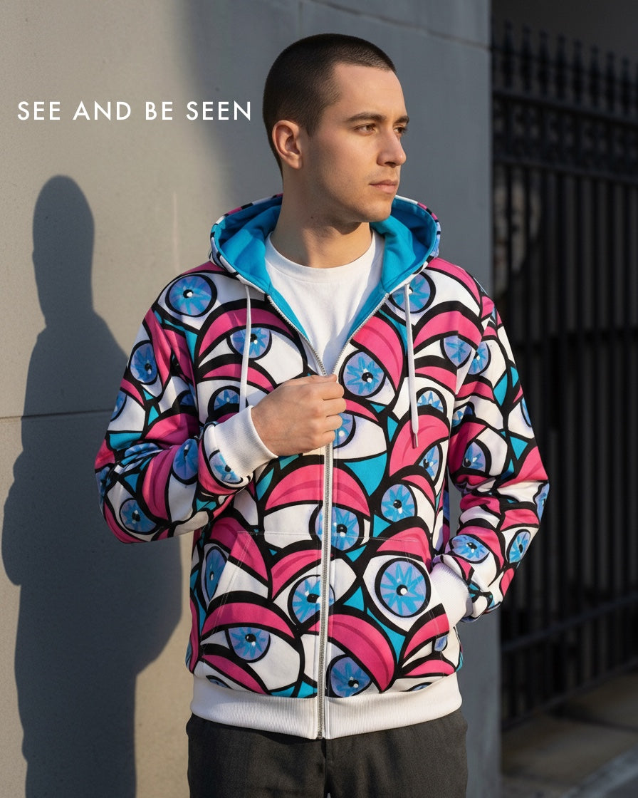 See And Be Seen Global Zip Hoodie | Limited Edition of 10