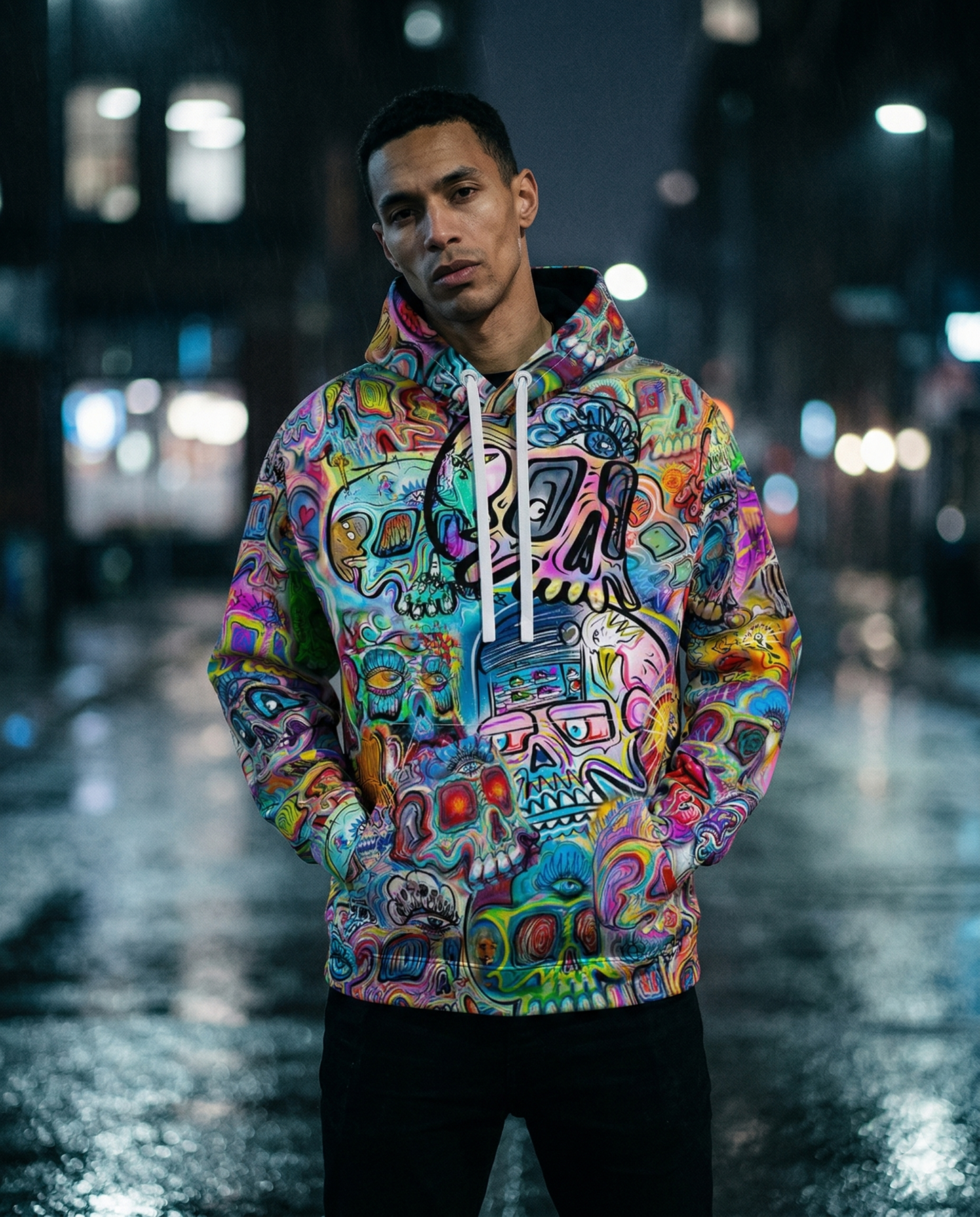 Skull Gravity Global Hoodie