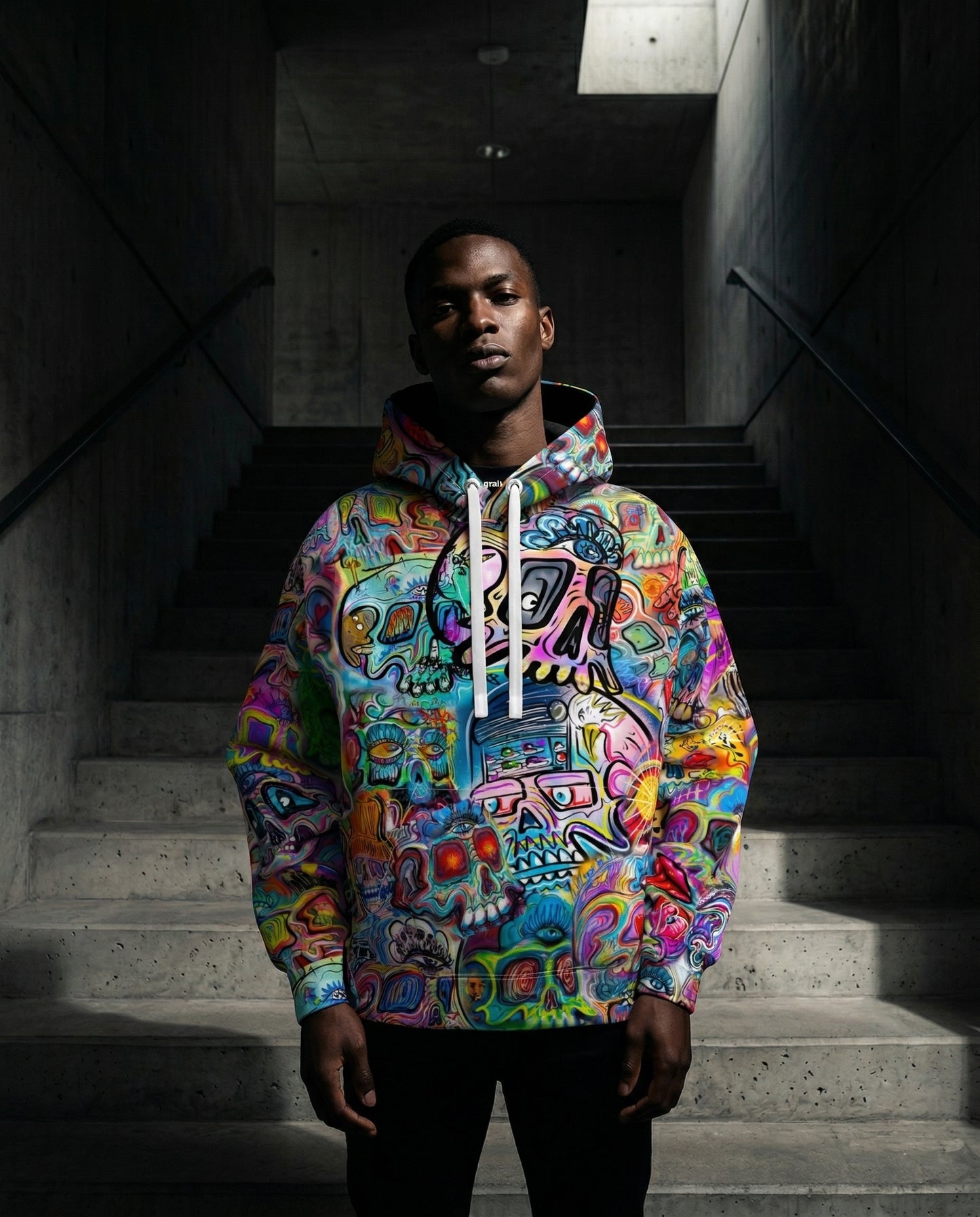 Skull Gravity Global Hoodie