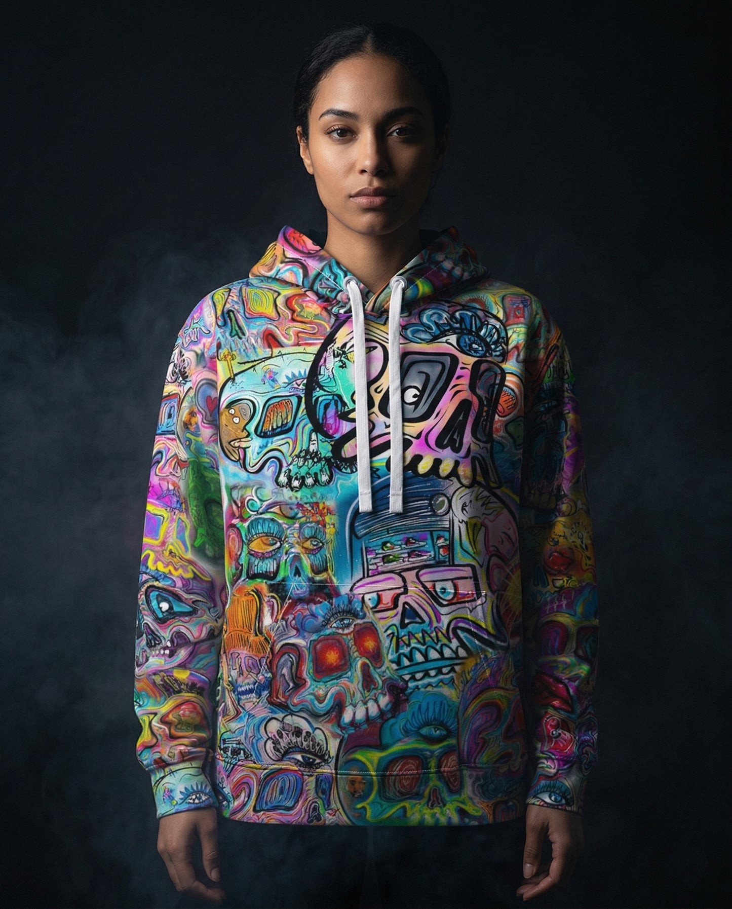 Skull Gravity Global Hoodie