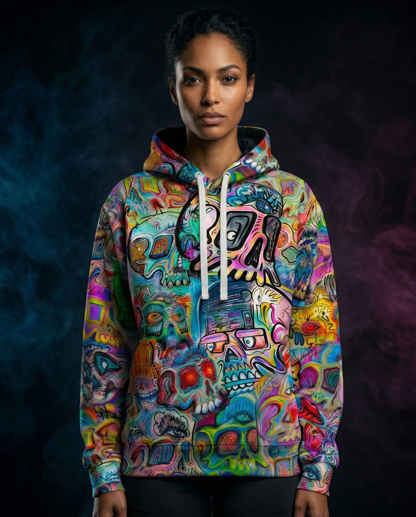 Skull Gravity Global Hoodie