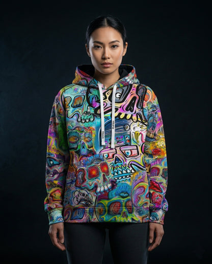 Skull Gravity Global Hoodie