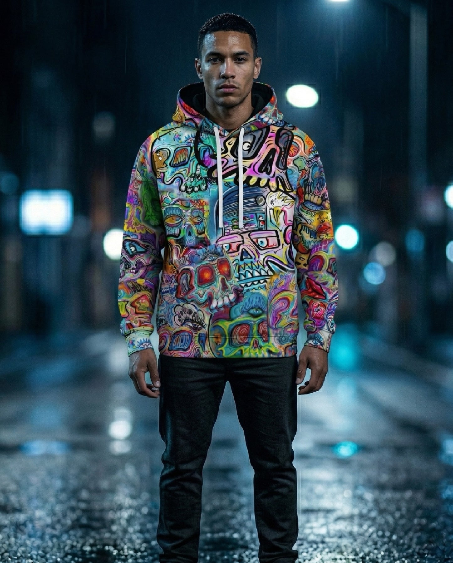 Skull Gravity Global Hoodie