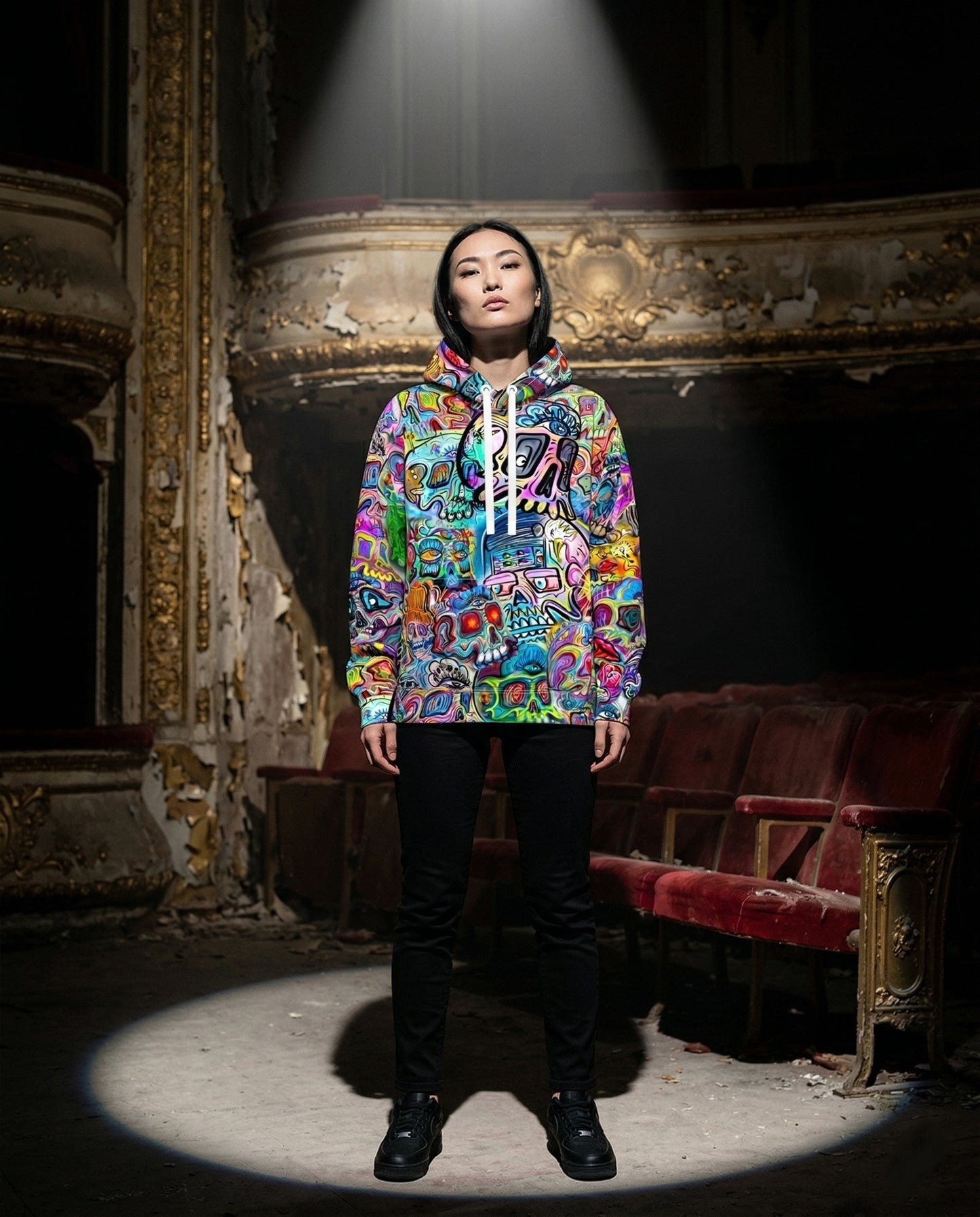Skull Gravity Global Hoodie