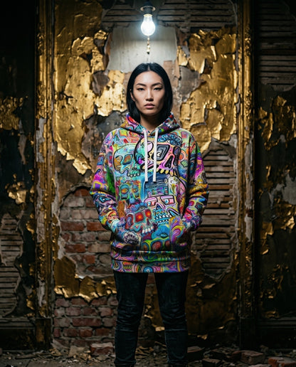 Skull Gravity Global Hoodie