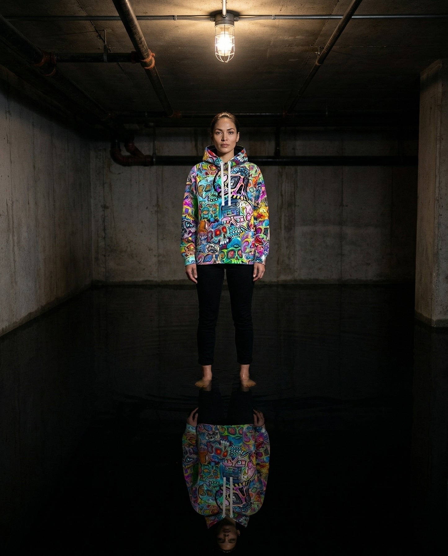 Skull Gravity Global Hoodie