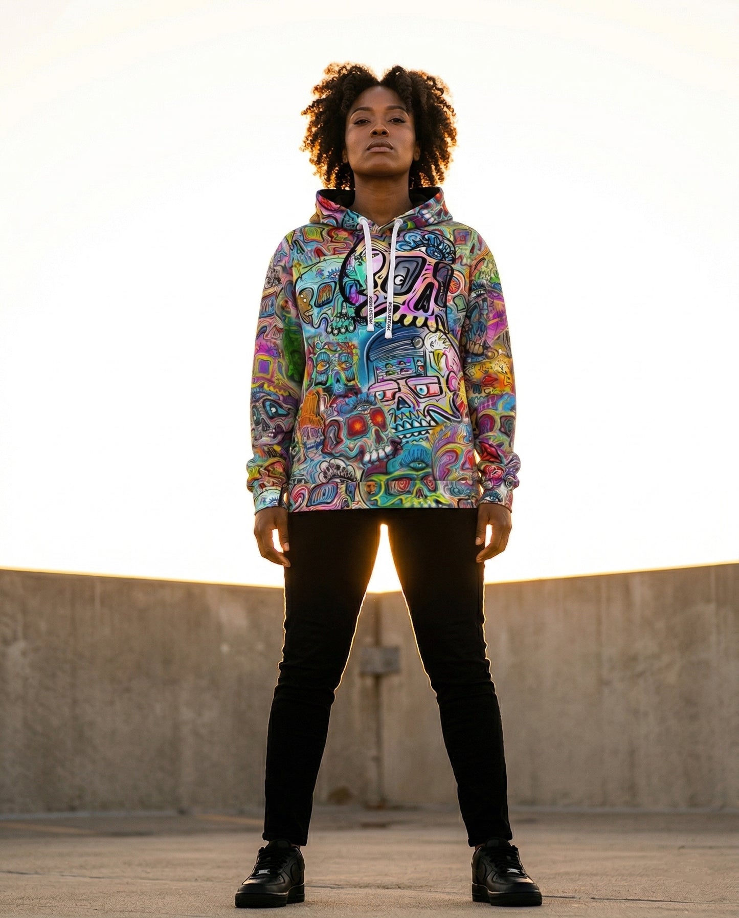 Skull Gravity Global Hoodie