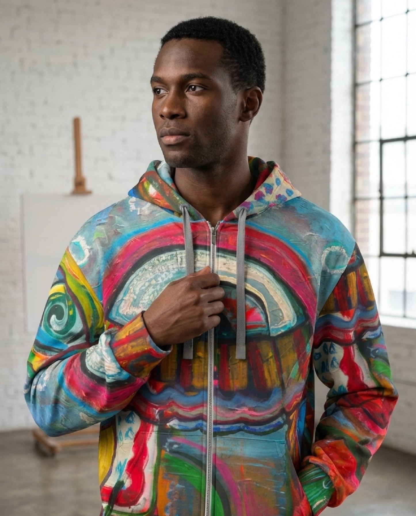 Who Would've Thought Global Zip Hoodie