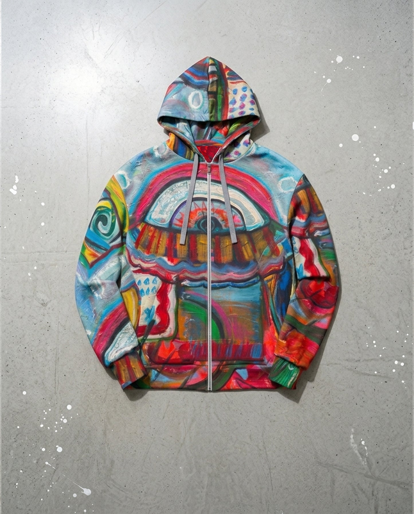 Who Would've Thought Global Zip Hoodie