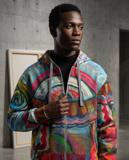 Who Would've Thought Global Zip Hoodie
