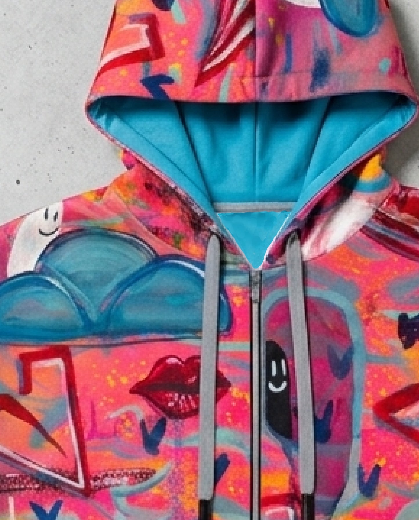 Amour Sature Global Zip Hoodie