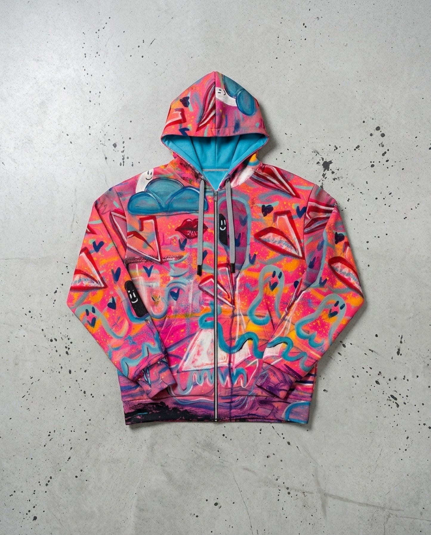 Amour Sature Global Zip Hoodie