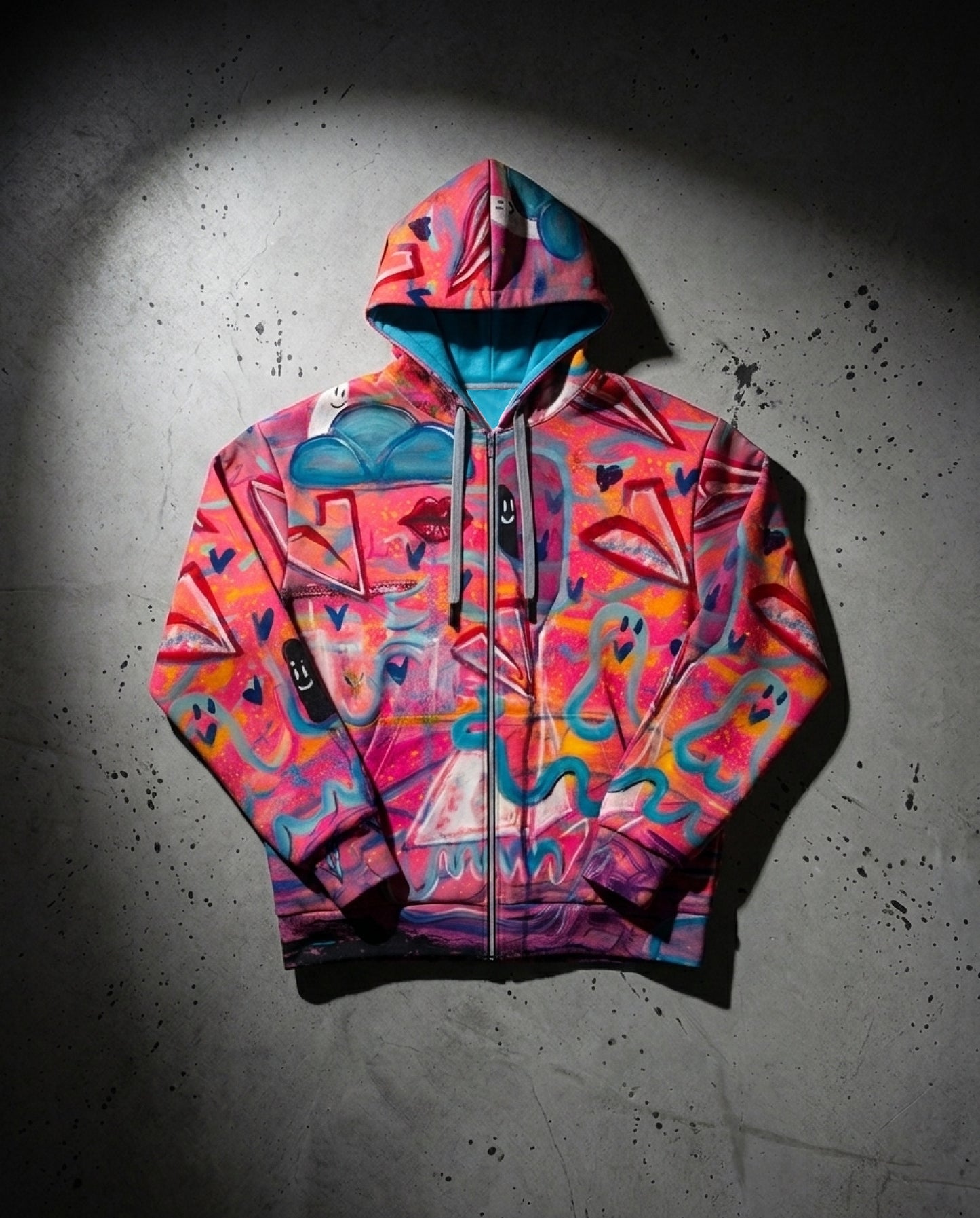 Amour Sature Global Zip Hoodie