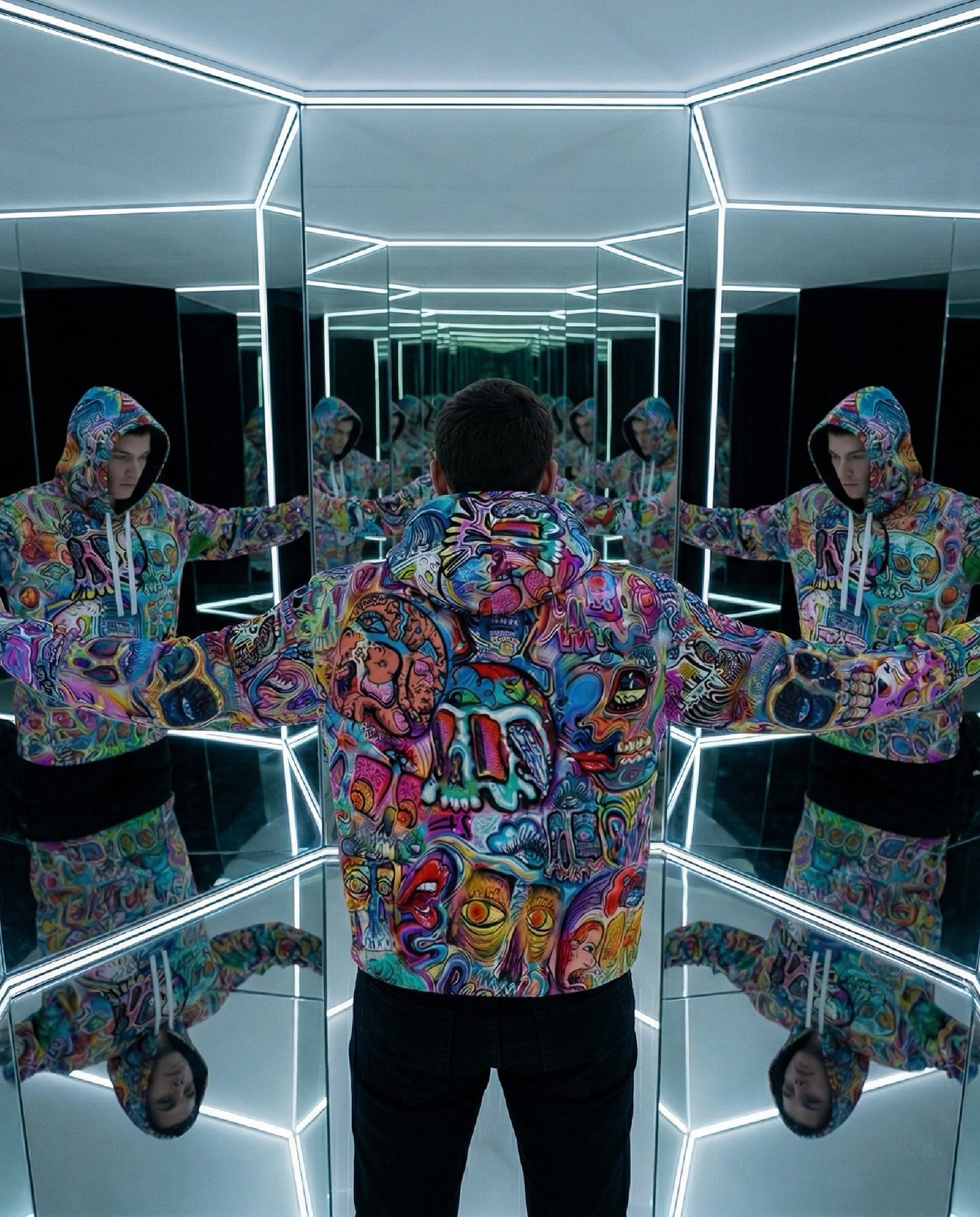 Skull Gravity Global Hoodie