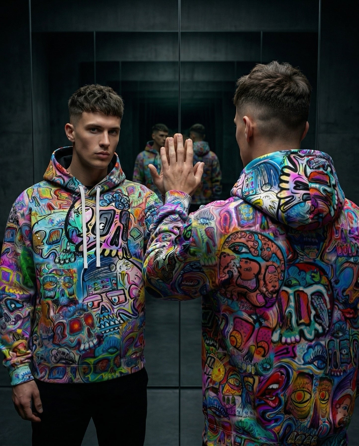 Skull Gravity Global Hoodie