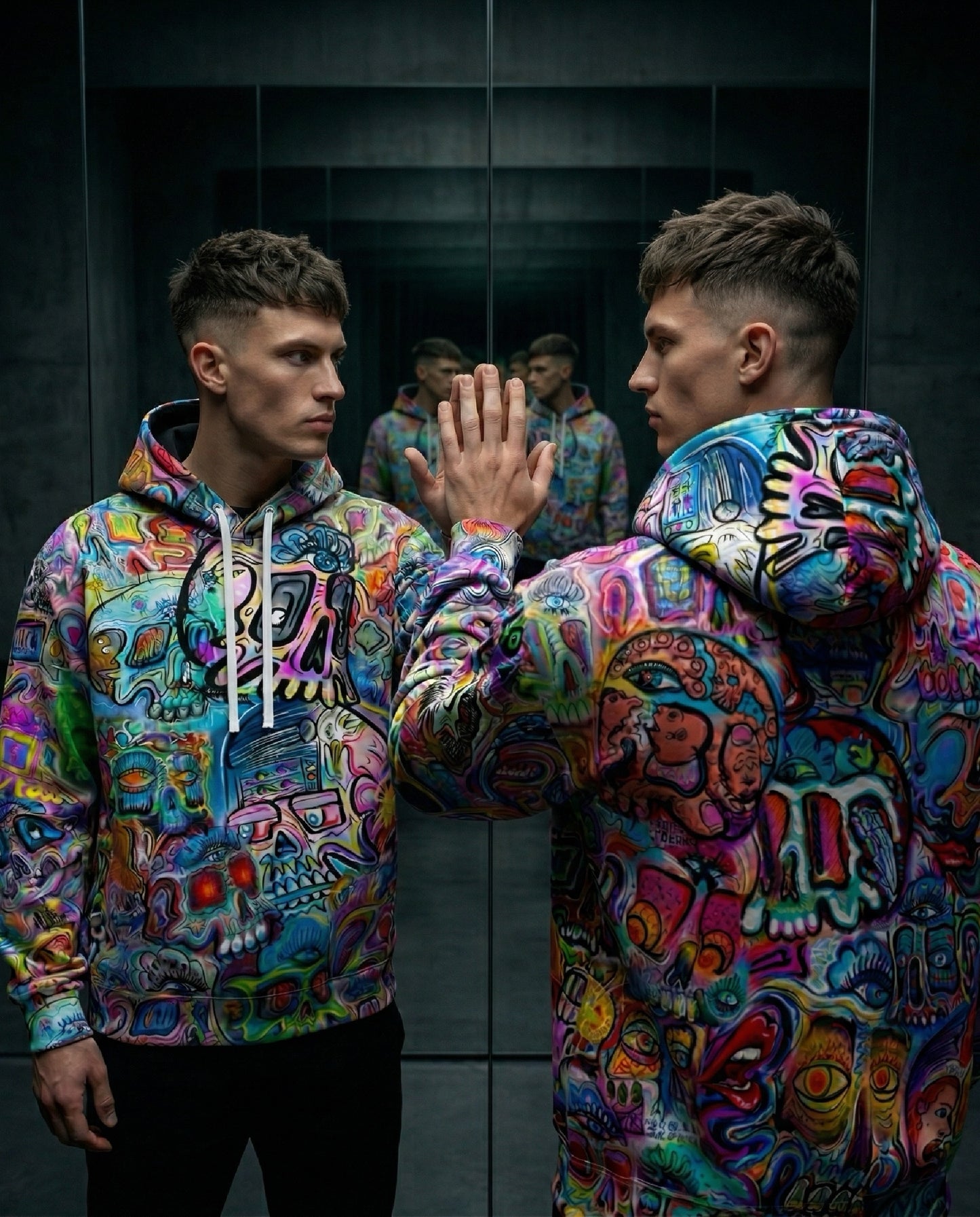 Skull Gravity Global Hoodie