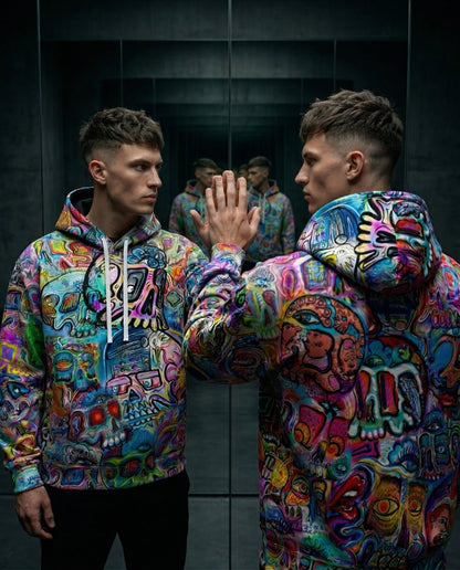 Skull Gravity Global Hoodie