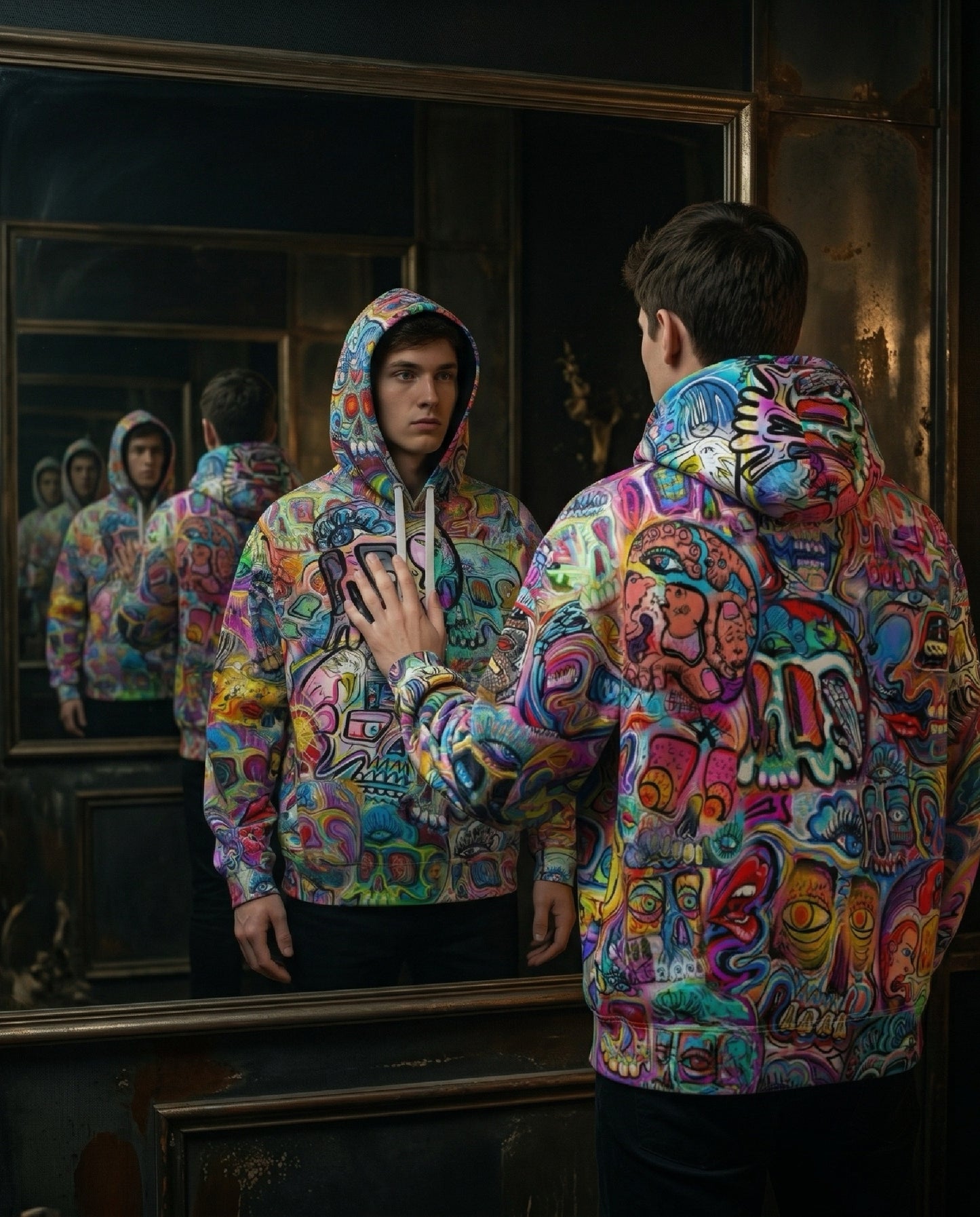 Skull Gravity Global Hoodie