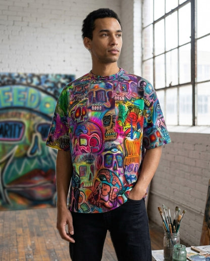 Skull Gravity Global Tee