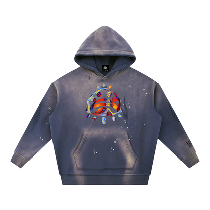 Perihelion Crest Vintage Hoodie