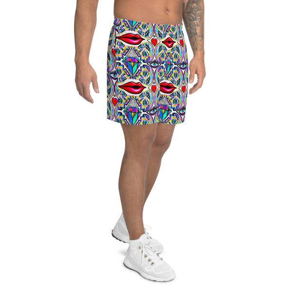 It Will Be A Diamond Men's Recycled Athletic Shorts