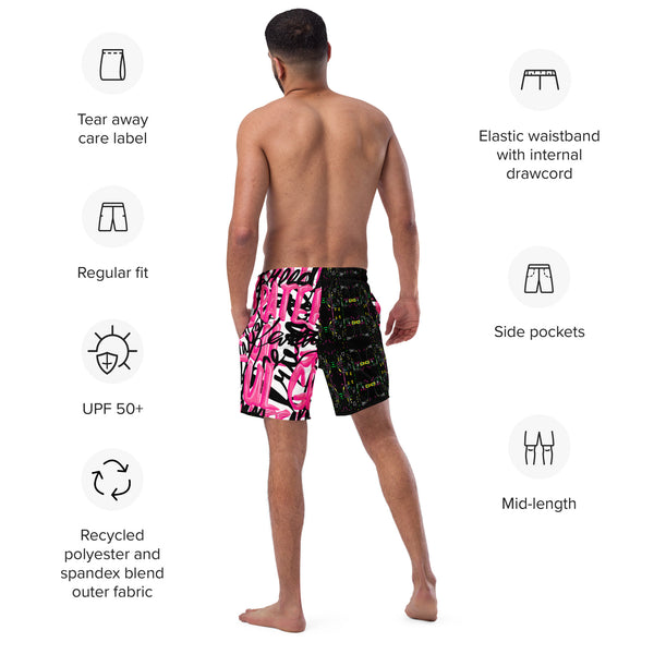 ‘GRATITUDE’ Featuring Sabet Men's swim trunks