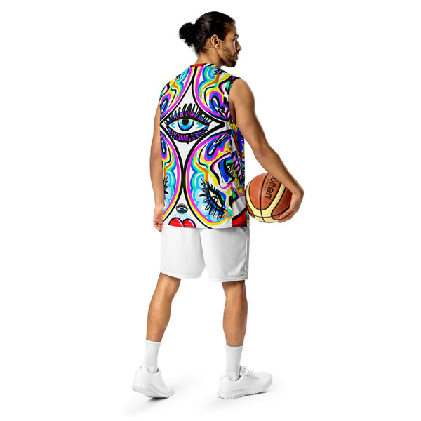 It Will Be A Diamond V3 Recycled unisex basketball jersey by DrainedEye