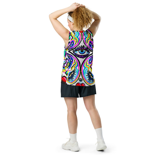 It Will Be A Diamond V3 Recycled unisex basketball jersey by DrainedEye
