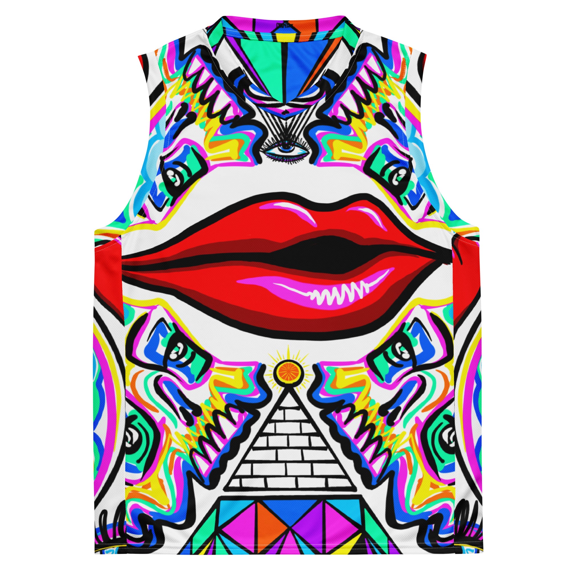 It Will Be A Diamond V4 Recycled unisex basketball jersey by DrainedEye