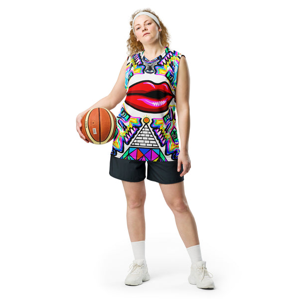 It Will Be A Diamond V4 Recycled unisex basketball jersey by DrainedEye