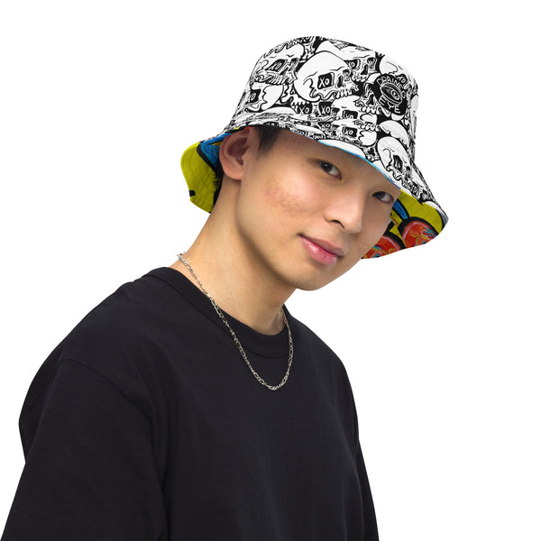 DrainedEye's Endless Summer Reversible Bucket Hat