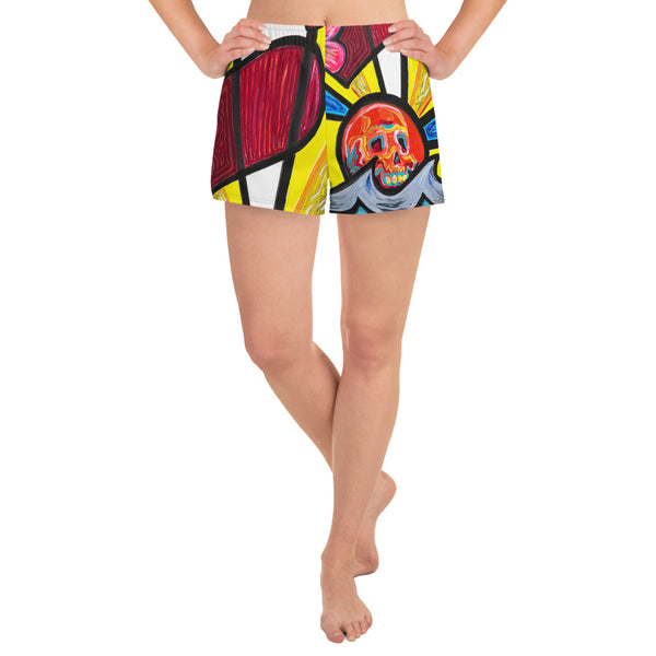 DrainedEye's Endless Summer Women’s Recycled Athletic Shorts