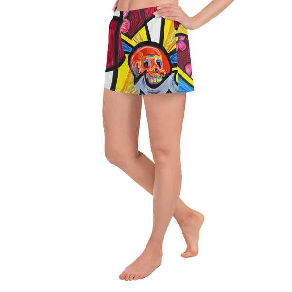 DrainedEye's Endless Summer Women’s Recycled Athletic Shorts