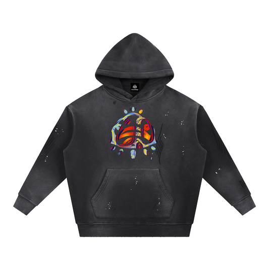 Perihelion Crest Vintage Hoodie