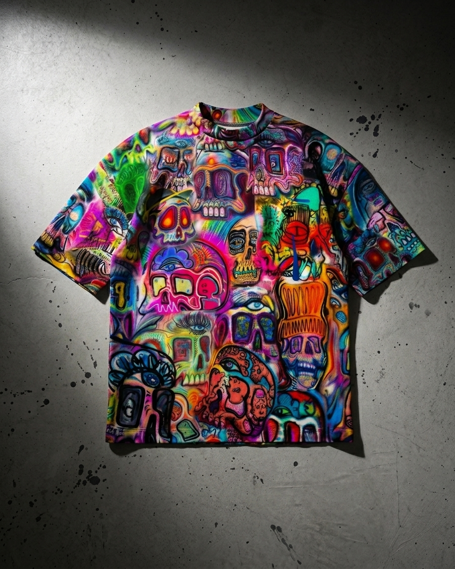 Skull Gravity Global Tee